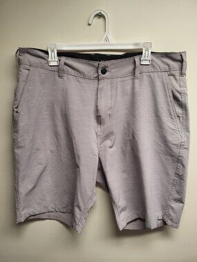 Trunks Multi-Functional Shorts Men's Size 36 Gray Performance Hybrid Casual